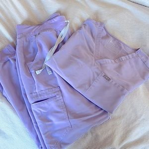 Figs Limited Edition Lavender Dew Scrub Set